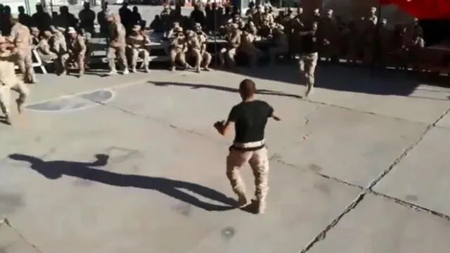 Miembros del Ejército realizan reto de baile con la danza “Huaylía” en Arequipa [VIDEO]