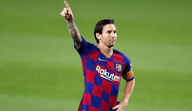 Gol de Lionel Messi en el Barcelona vs. Leganés. | Foto: EFE