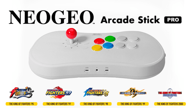 Lista de 20 juegos para NEO GEO Arcade Stick Pro confirmada por SNK.