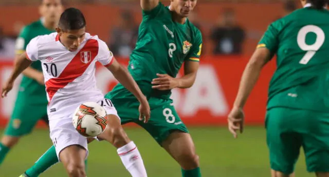 Perú vs Bolivia: golazo de Edison Flores abre el marcador en el Monumental