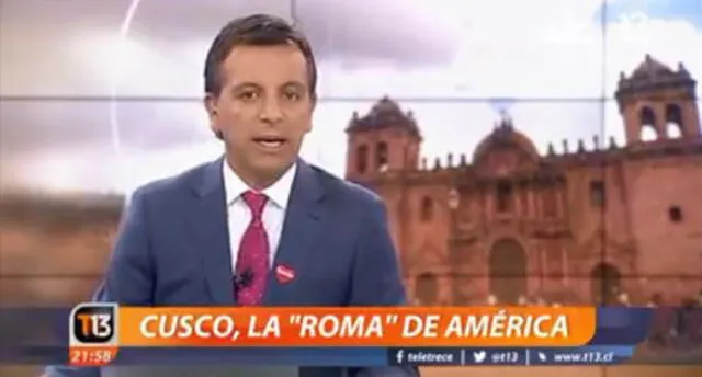 Televisión chilena calificó a Cusco como la “Roma de América" [VIDEO]