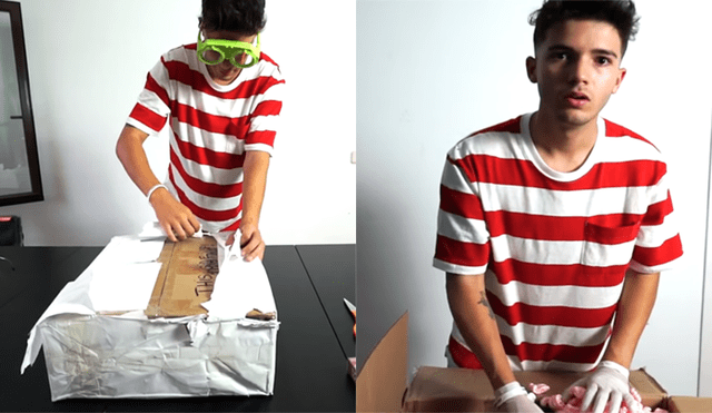 YouTube: Joven compra una caja misteriosa de la deep web y se encuentra con algo aterrador [VIDEO]