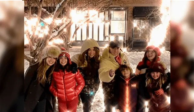 Thalía y Camila Sodi pasan vacaciones en familia. (Foto: Instagram)