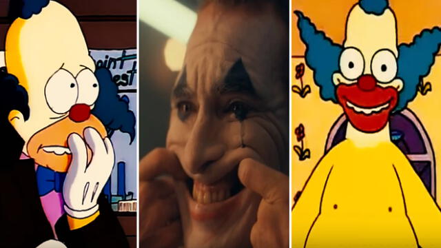 Krusty, el payaso en el tráiler de Joker - Fuente: Fox