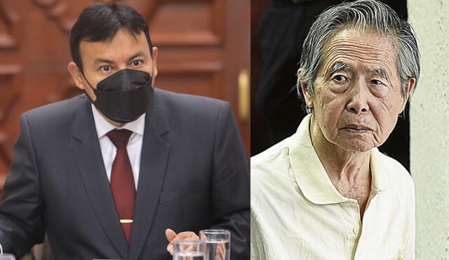 Chero se refirió al pedido de excarcelación de Fujimori, luego de que el exdictador fuese trasladado nuevamente a la clínica Centenario. Foto: composición La República