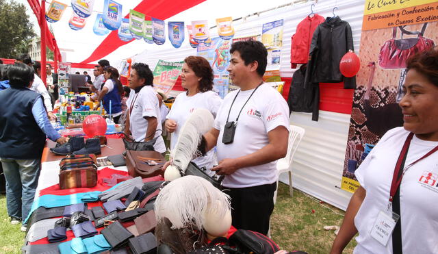 Ministerio de Trabajo organiza feria para emprendedores en Cañete