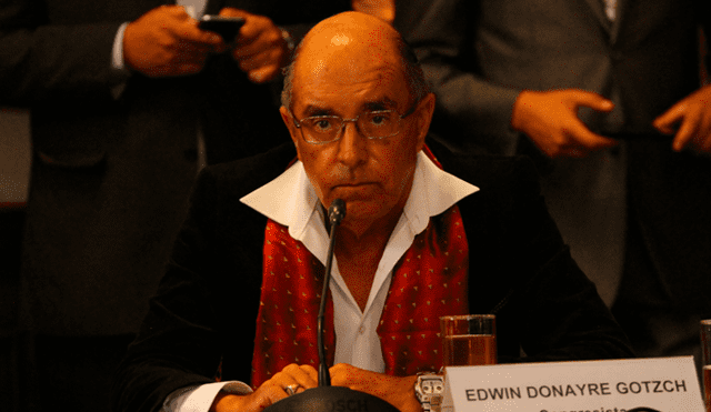 Comisión del Congreso aprobó levantar la inmunidad de Edwin Donayre