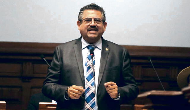 Manuel Merino renuncio a la presidencia de facto el pasado 15 de noviembre. Foto: Congreso