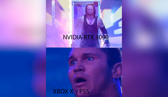 Desliza para ver los mejores memes sobre el lanzamiento de la RTX 3090 y la serie 30 de Nvidia, capaz de correr gráficos en 8K a 60 cuadros por segundo. Imagenes: Facebook.