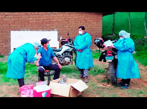 Los equipos de salud se trasladarán a los diferentes distritos para aplicar la prueba rápida. Foto: Gerencia Regional de Salud de Lambayeque
