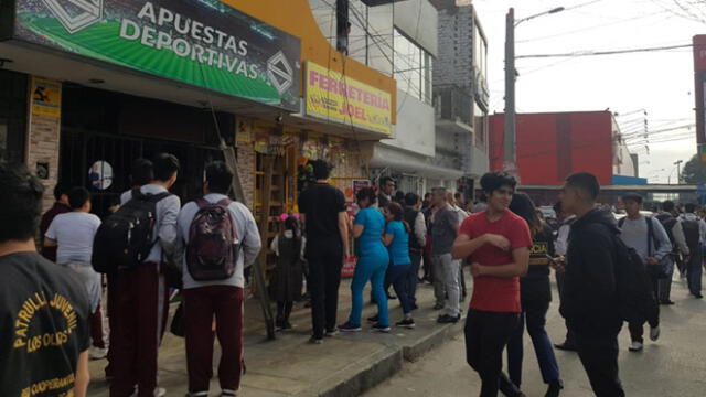 Vecino se mostraron muy asustados por el asalto en establecimientos, pues actos delictivos no son frecuentes, según dirigente. (Foto: Luis Villanueva / La República)