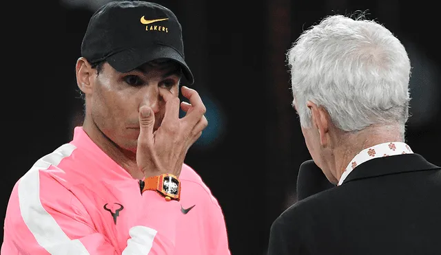 Rafael Nadal habló sobre la muerte de Kobe Bryant. (Créditos: AFP)