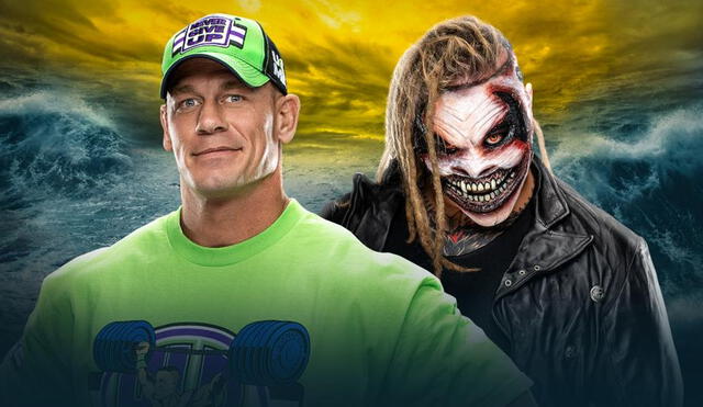 John Cena vs. Bray Wyatt en WWE WrestleMania 36. Foto: WWE