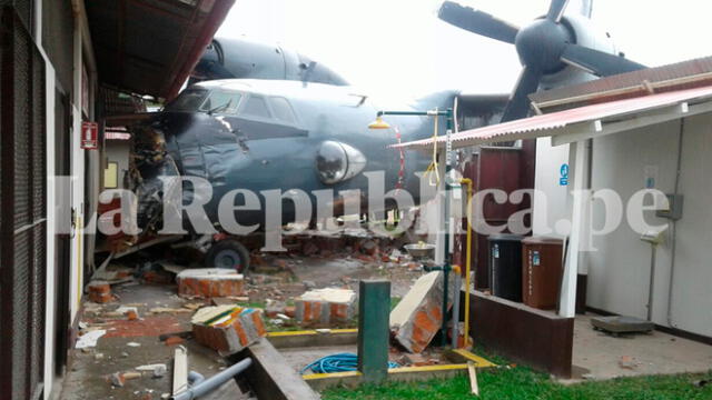 Vraem: Antonov de la Marina se estrelló en aeródromo de Mazamari [VIDEO]