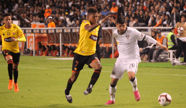 Sigue aquí EN VIVO ONLINE el LDU de Quito vs. Barcelona SC por la fecha 22 de la Liga Pro Ecuador. | Foto: @BarcelonaSC