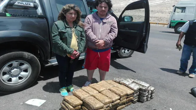 Pareja de chilenos llevaba 113 paquetes de marihuana a su país