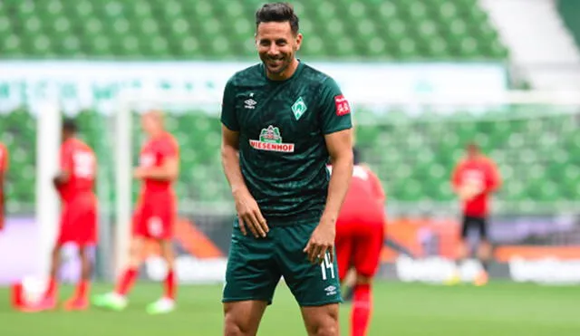 Claudio Pizarro-Werder Bremen. | Foto: Werder Bremen
