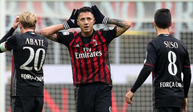  Ni Lapadula salvó al AC Milan