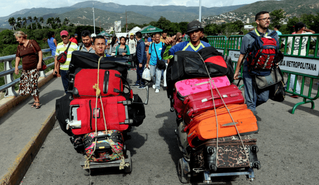 Crisis migratoria: un millón de personas salió de Venezuela a Colombia en 15 meses