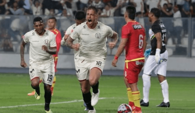 ¡Volvió a ganar! Universitario venció por 1-0 a Sport Huancayo en el Torneo Clausura 2018 [RESUMEN]