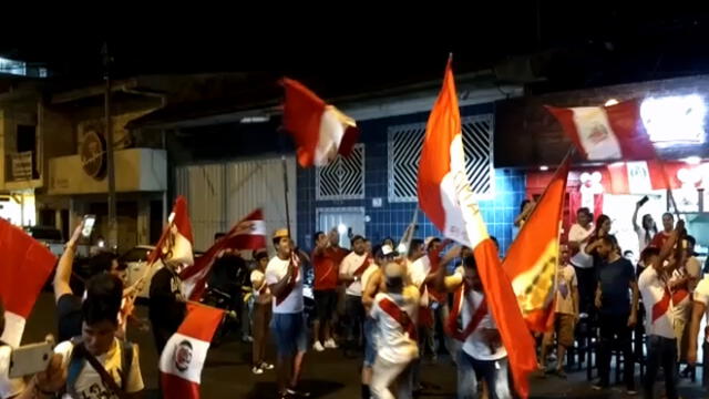 Iquitos: hinchas celebraron clasificación al mundial [VIDEO]