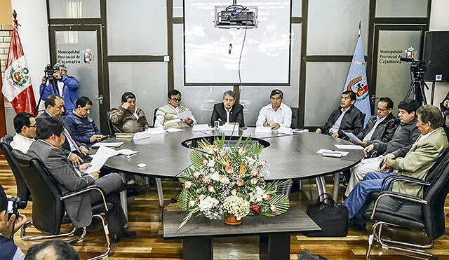 Alcaldes de Cajamarca no darán tregua al Ejecutivo