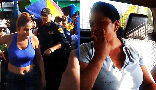 Trujillo: detienen a extranjera que atacó con cuchillo a ambulante 