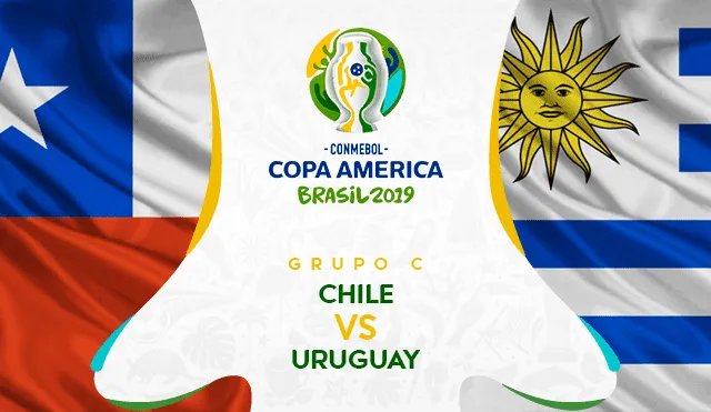 Uruguay vs Chile por el Grupo C de la Copa América 2019.