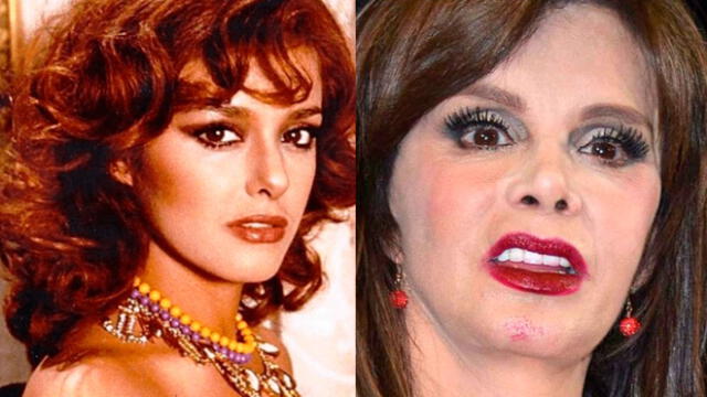 Lucía Méndez antes y después