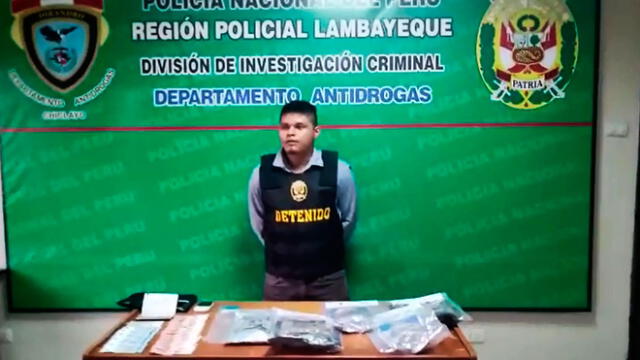 Chiclayo: capturan a sujeto en aeropuerto al intentar transportar droga a Panamá [VIDEO]