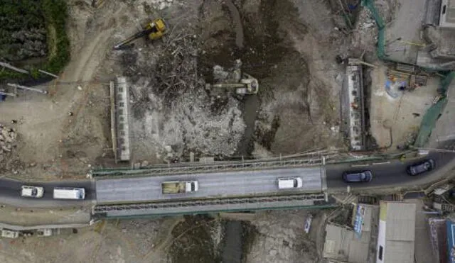 La moderna infraestructura, que cuenta con un avance del 73%. Foto: Andina