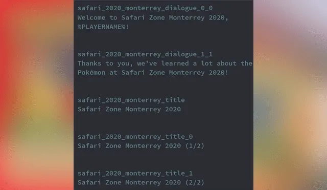 Datamining que muestra un Safari Zone para Monterrey en 2020.