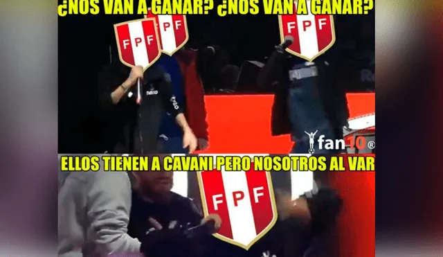 memes Perú vs. Uruguay