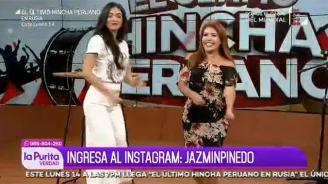 Jazmín Pinedo le enseña a Magaly Medina cómo tener seguidores en Instagram