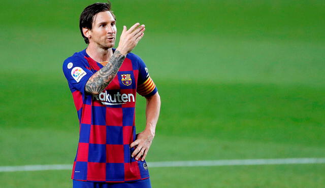 Lionel Messi busca salir del FC Barcelona luego de la derrota ante el Bayern Münich. Foto: EFE