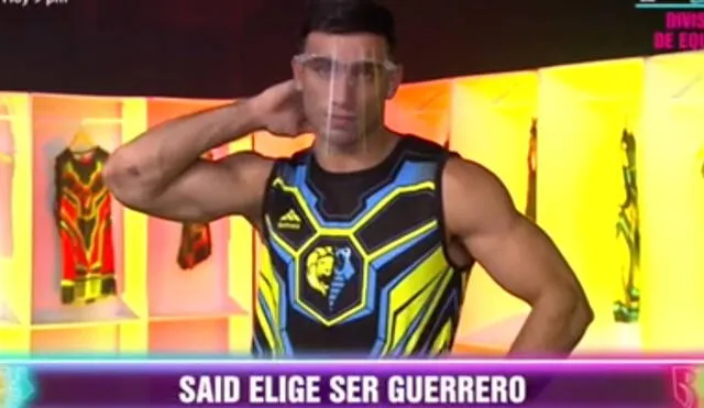 Said Palao elige ser del equipo de 'Los Guerreros' en Esto es guerra | Foto: Captura América TV