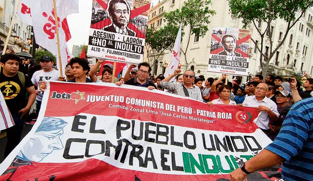 Marcha de hoy contra el indulto a Fujimori será contundente