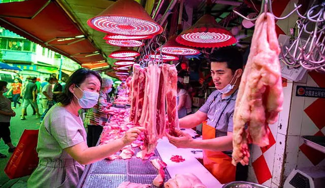 En China son comunes los 'mercados húmedos'. Foto: EFE