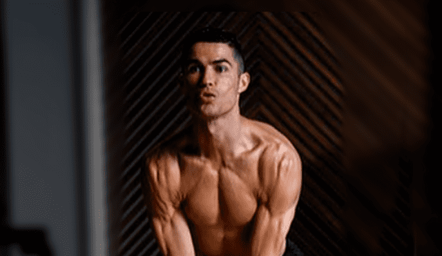 Cristiano Ronaldo posó semidesnudo y hace explotar las redes sociales