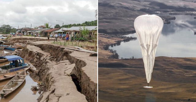 Telefónica y Loon llevan conectividad a zonas afectadas por terremoto en Loreto