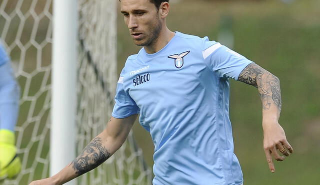 El mediocampista argentino jugó durante 4 temporadas en el Lazio. (Foto Getty Images)