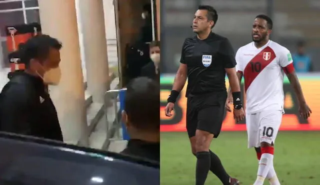 Julio Bascuñán viene siendo criticado por su accionar en el partido de Perú. Foto: Movistar Deportes