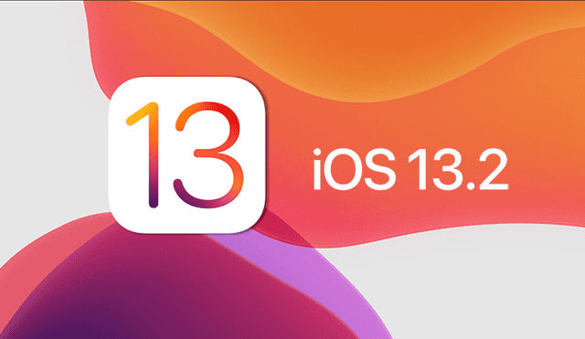 Apple: Lanzamiento de iOS 13.2.