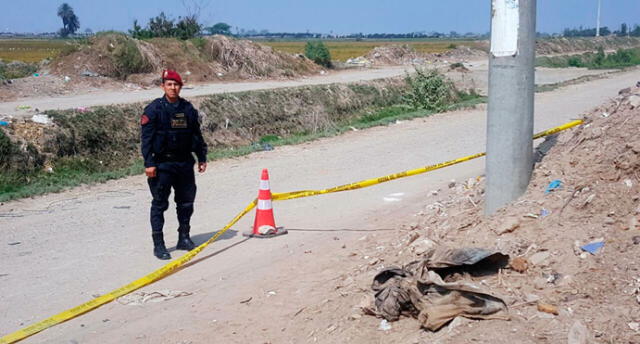 Chiclayo: Encuentran restos ósea en dentro de un saco abandonado