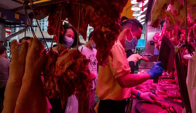 China también ha detectado coronavirus en varias ocasiones en los paquetes de alimentos congelados procedentes de Ecuador. Foto: EFE