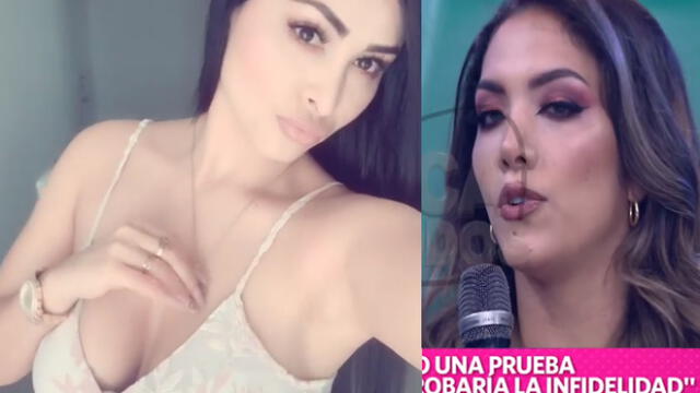Pamela Franco responde a Isabel Acevedo sobre “prueba de infidelidad” de Christian Domínguez