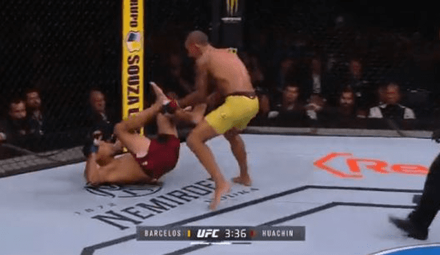 UFC 237: Peruano Carlos Huachín debuta con una derrota ante Raoni Barcelos [VIDEO]
