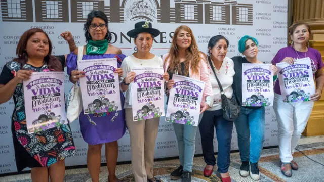 Día de la Mujer: Congresistas realizarán paro de actividades en protesta contra violencia machista