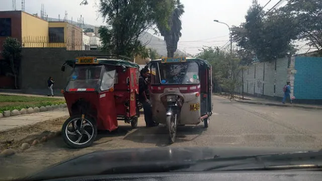 Chaclacayo: denuncian paraderos informales de mototaxis