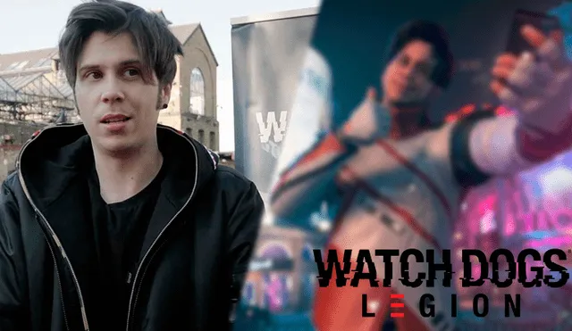 Ubisoft confirma al youtuber ElRubius como personaje jugable de Watch Dogs Legion. Foto: composición La República.